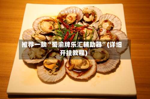 推荐一款“蜀渝牌乐汇辅助器”(详细开挂教程)-第2张图片