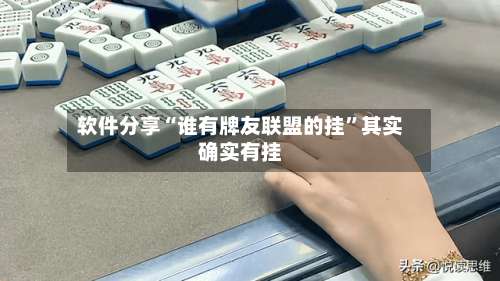 软件分享“谁有牌友联盟的挂	”其实确实有挂-第2张图片