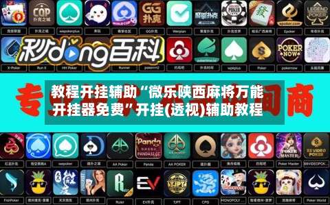 教程开挂辅助“微乐陕西麻将万能开挂器免费”开挂(透视)辅助教程-第1张图片