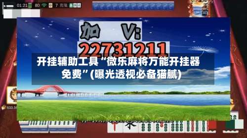 开挂辅助工具“微乐麻将万能开挂器免费”(曝光透视必备猫腻)-第1张图片