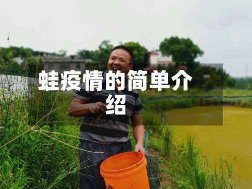 蛙疫情的简单介绍-第2张图片