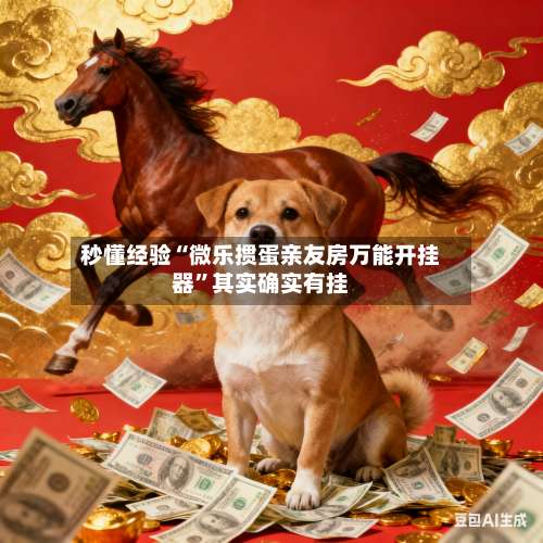 秒懂经验“微乐掼蛋亲友房万能开挂器	”其实确实有挂-第2张图片