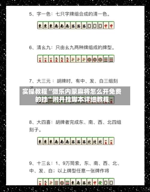 实操教程“微乐内蒙麻将怎么开免费的挂	”附开挂脚本详细教程-第2张图片