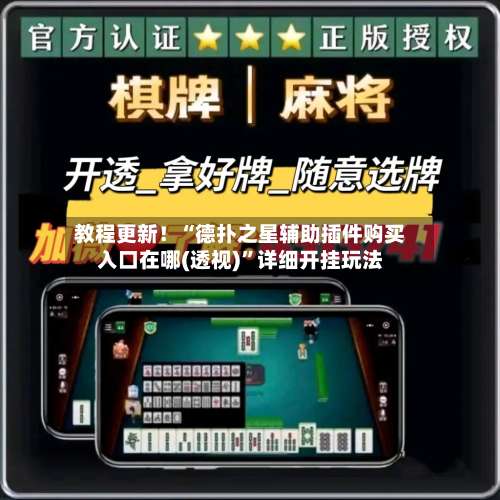 教程更新！“德扑之星辅助插件购买入口在哪(透视)”详细开挂玩法-第2张图片