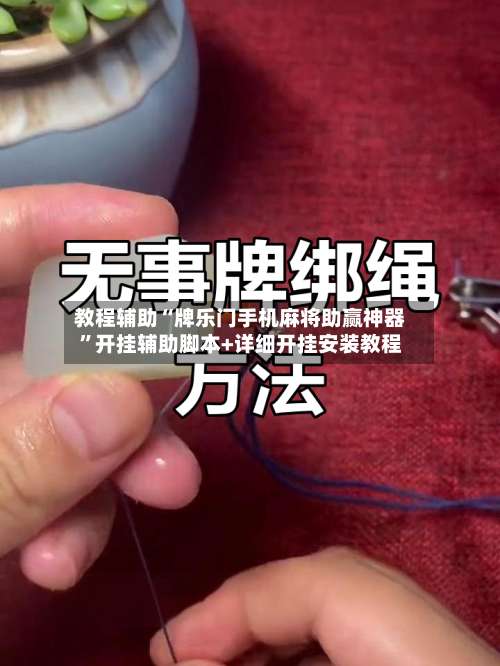教程辅助“牌乐门手机麻将助赢神器”开挂辅助脚本+详细开挂安装教程-第3张图片