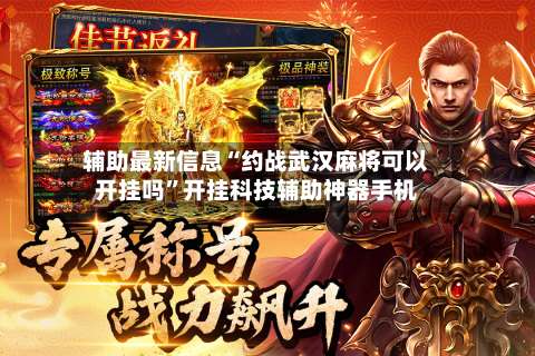 辅助最新信息“约战武汉麻将可以开挂吗”开挂科技辅助神器手机-第1张图片