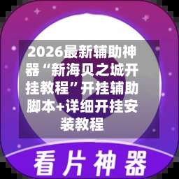 2026最新辅助神器“新海贝之城开挂教程	”开挂辅助脚本+详细开挂安装教程-第2张图片