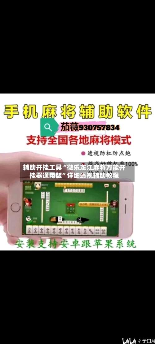 辅助开挂工具“微乐龙江麻将万能开挂器通用版	”详细透视辅助教程-第1张图片