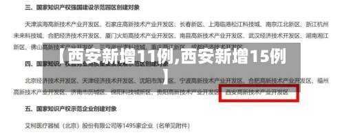 【西安新增11例,西安新增15例】-第1张图片