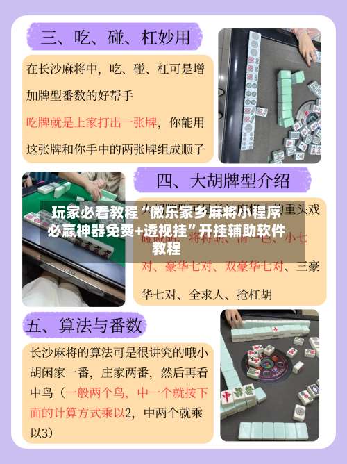 玩家必看教程“微乐家乡麻将小程序必赢神器免费+透视挂”开挂辅助软件教程-第2张图片