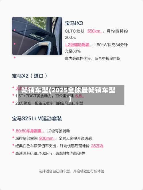畅销车型(2025全球最畅销车型)-第1张图片