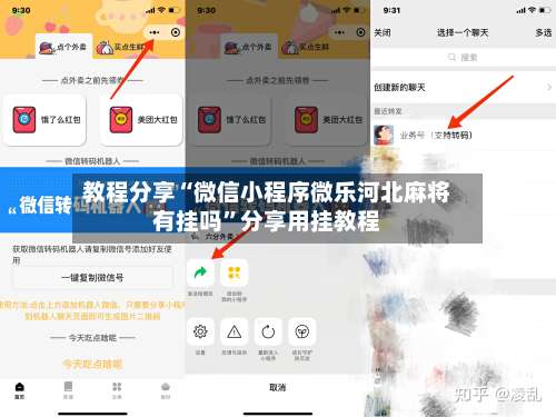 教程分享“微信小程序微乐河北麻将有挂吗	”分享用挂教程-第3张图片
