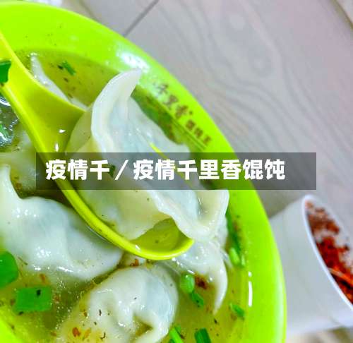 疫情千／疫情千里香馄饨-第1张图片