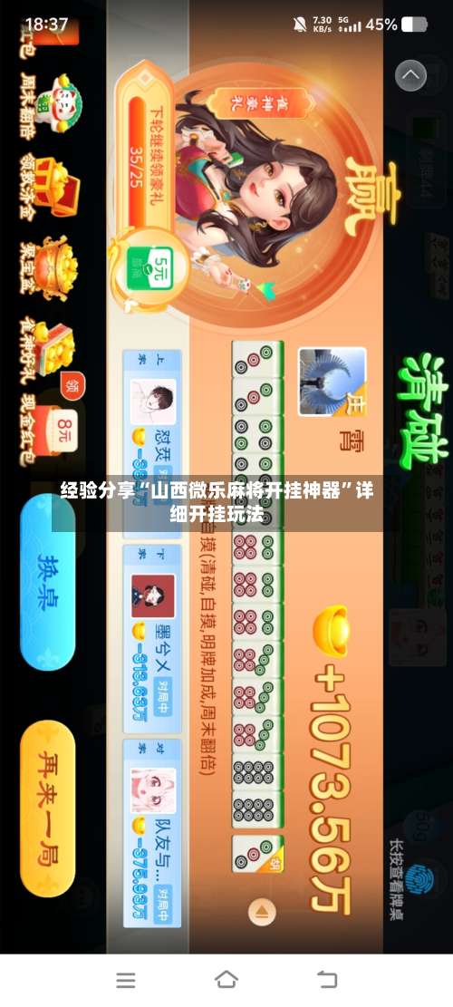 经验分享“山西微乐麻将开挂神器”详细开挂玩法-第2张图片