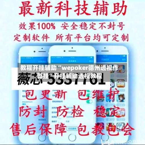 教程开挂辅助“wepoker德州透视作弊挂”开挂辅助透视教程-第1张图片