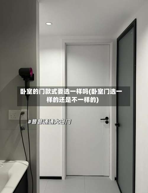 卧室的门款式要选一样吗(卧室门选一样的还是不一样的)-第1张图片