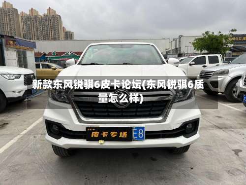 新款东风锐骐6皮卡论坛(东风锐骐6质量怎么样)-第1张图片