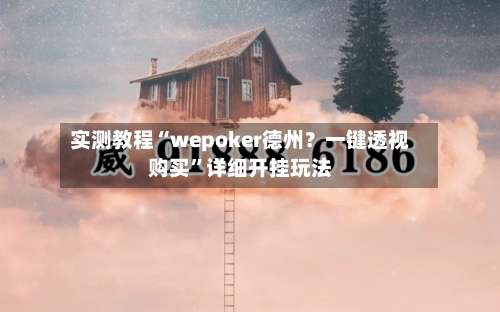 实测教程“wepoker德州？一键透视购买	”详细开挂玩法-第1张图片