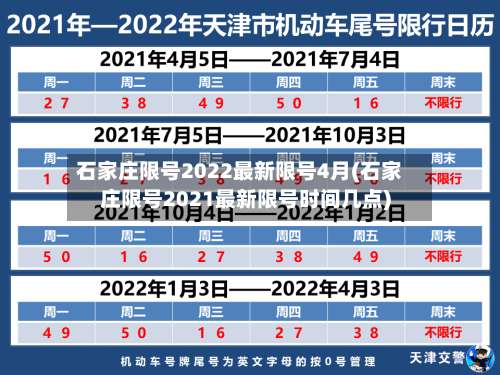 石家庄限号2022最新限号4月(石家庄限号2021最新限号时间几点)-第2张图片