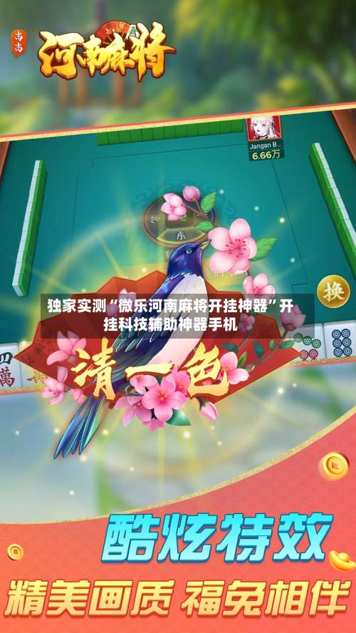 独家实测“微乐河南麻将开挂神器”开挂科技辅助神器手机-第1张图片