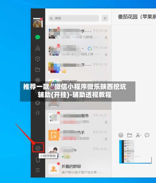 推荐一款“微信小程序微乐陕西挖坑辅助(开挂)-辅助透视教程-第2张图片