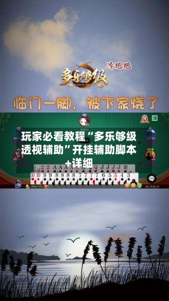 玩家必看教程“多乐够级透视辅助”开挂辅助脚本+详细-第1张图片