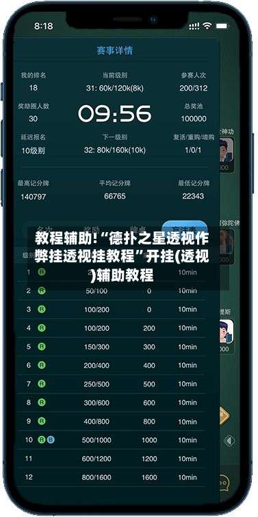 教程辅助!“德扑之星透视作弊挂透视挂教程”开挂(透视)辅助教程-第3张图片