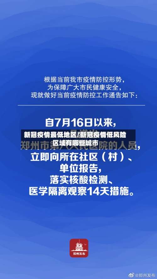 新冠疫情最低地区/新冠疫情低风险区域有哪些城市-第1张图片