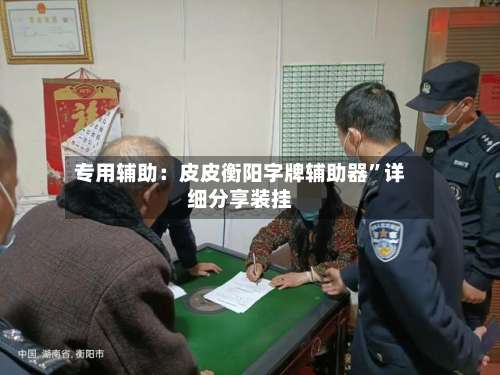 专用辅助：皮皮衡阳字牌辅助器”详细分享装挂-第3张图片