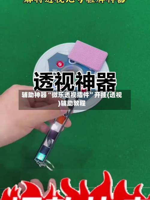 辅助神器“微乐透视插件	”开挂(透视)辅助教程-第1张图片