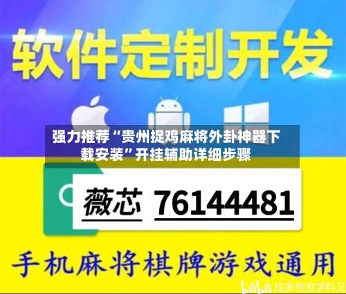 强力推荐“贵州捉鸡麻将外卦神器下载安装”开挂辅助详细步骤-第3张图片