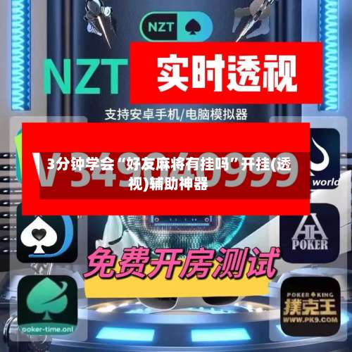 3分钟学会“好友麻将有挂吗”开挂(透视)辅助神器-第3张图片