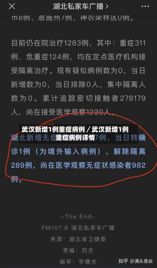 武汉新增1例重症病例／武汉新增1例重症病例详情-第1张图片