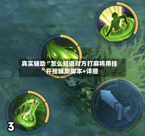 真实辅助“怎么知道对方打麻将用挂”开挂辅助脚本+详细-第2张图片