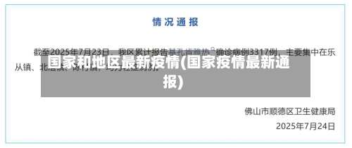 国家和地区最新疫情(国家疫情最新通报)-第1张图片