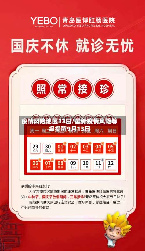疫情风险地区13日/最新疫情风险等级提醒9月13日-第1张图片