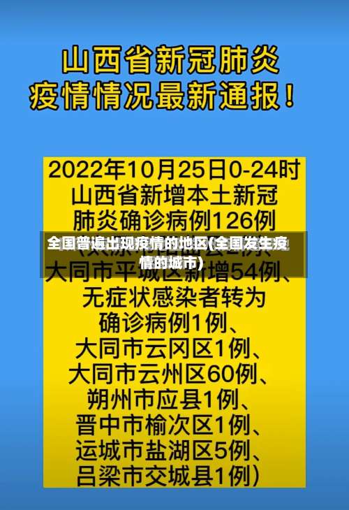 全国普遍出现疫情的地区(全国发生疫情的城市)-第1张图片