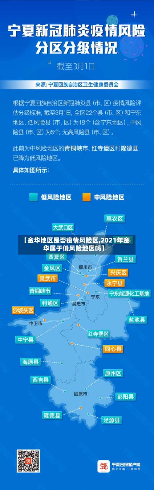 【金华地区是否疫情风险区,2021年金华属于低风险地区吗】-第1张图片