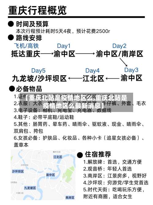 【重庆北站是疫情地区么,重庆北站是疫情地区么最新消息】-第1张图片