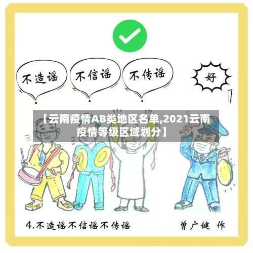 【云南疫情AB类地区名单,2021云南疫情等级区域划分】-第3张图片