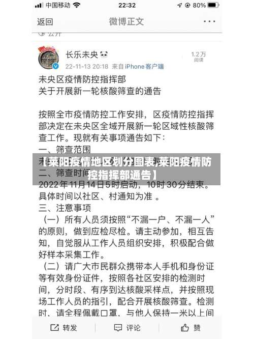 【莱阳疫情地区划分图表,莱阳疫情防控指挥部通告】-第2张图片