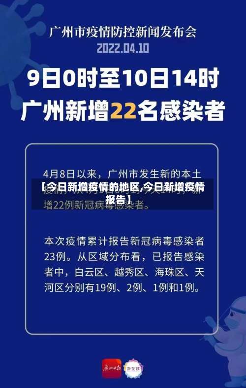 【今日新增疫情的地区,今日新增疫情报告】-第2张图片