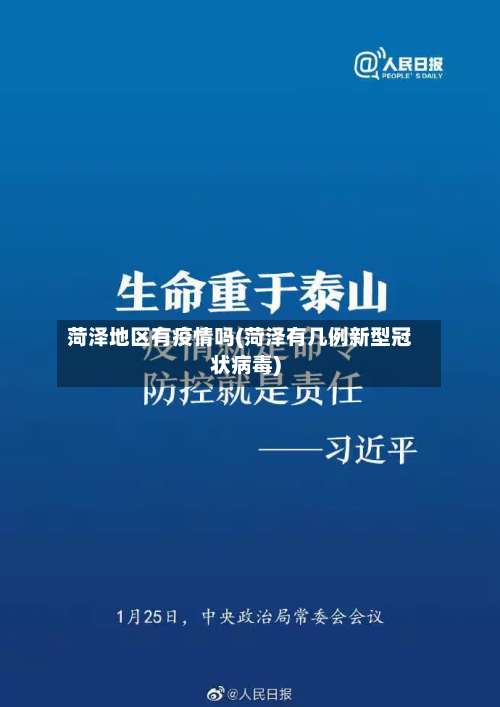 菏泽地区有疫情吗(菏泽有几例新型冠状病毒)-第3张图片