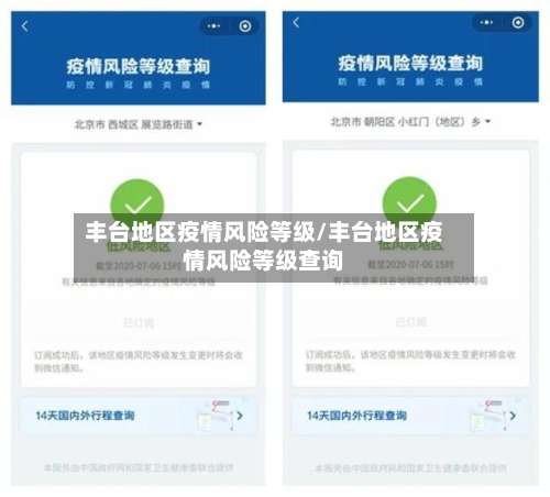 丰台地区疫情风险等级/丰台地区疫情风险等级查询-第3张图片