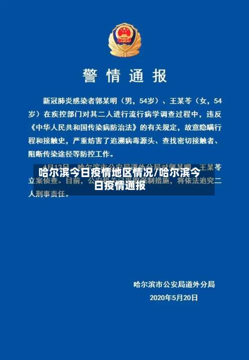 哈尔滨今日疫情地区情况/哈尔滨今日疫情通报-第1张图片