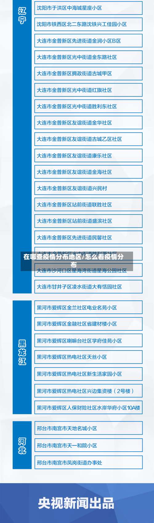 在哪查疫情分布地区/怎么看疫情分布-第2张图片