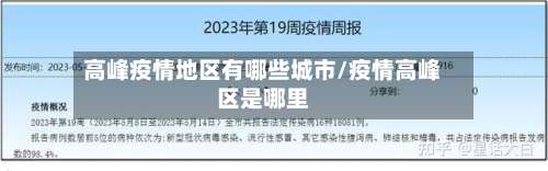 高峰疫情地区有哪些城市/疫情高峰区是哪里-第3张图片