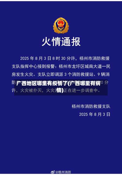 广西地区哪里有疫情了(广西哪里有病情)-第1张图片