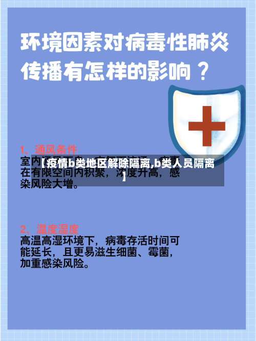 【疫情b类地区解除隔离,b类人员隔离】-第1张图片