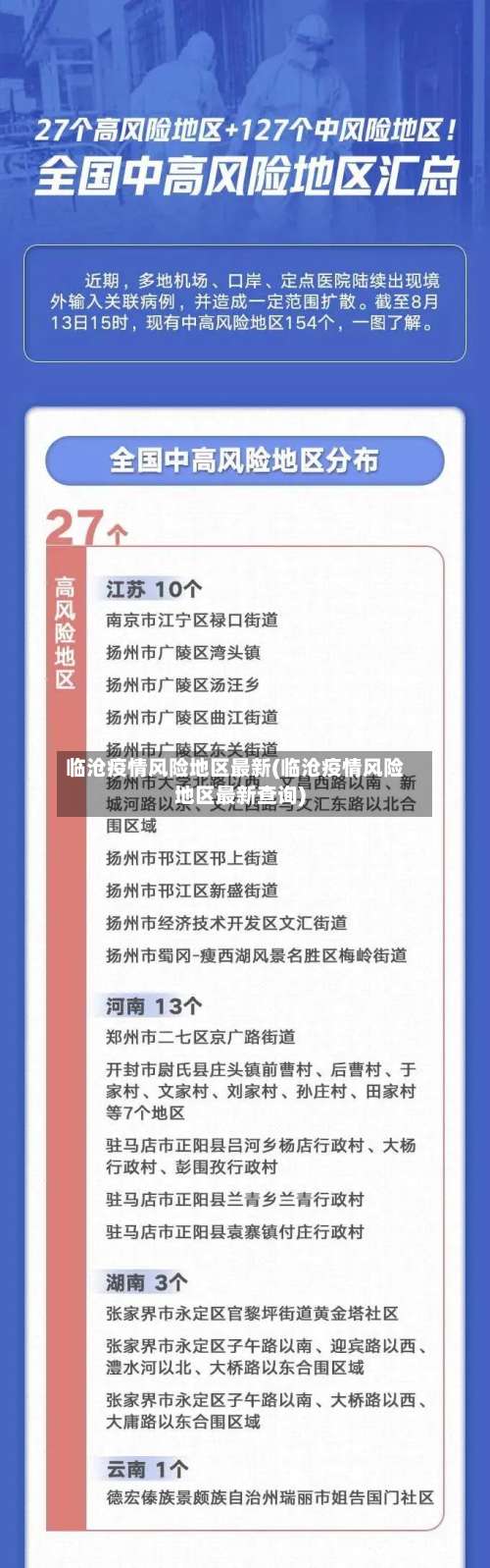 临沧疫情风险地区最新(临沧疫情风险地区最新查询)-第1张图片